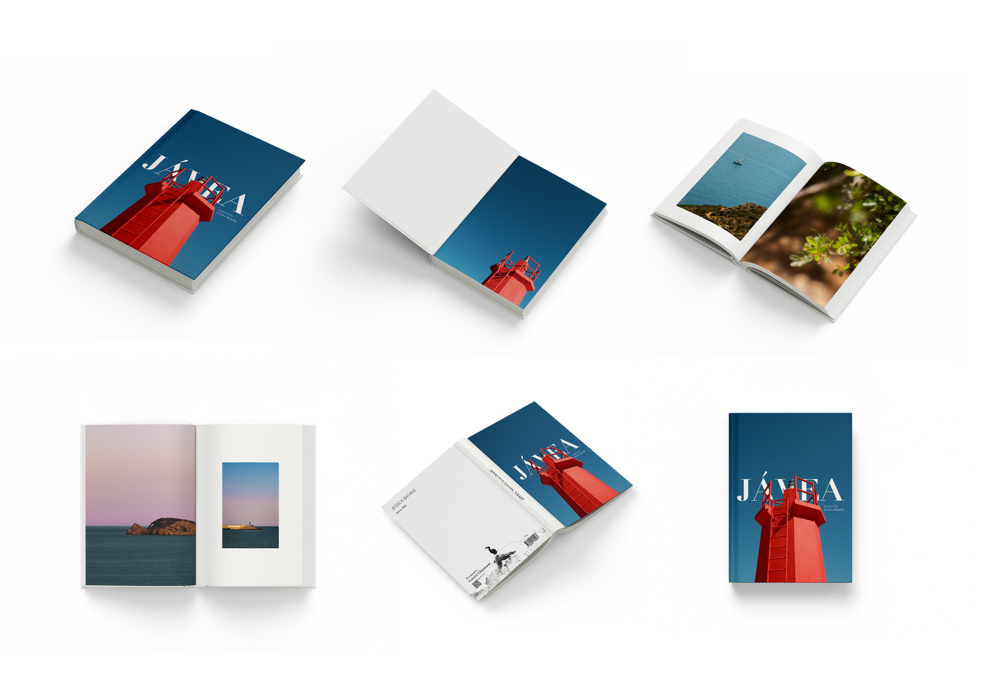 JÁVEA book — multiple views