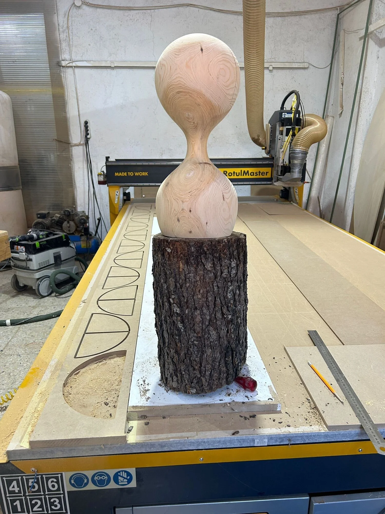 Pablo Yubero — woodwork